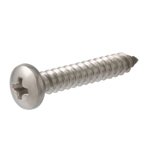 home depot stainless steel sheet metal|stainless steel self tapping screw.